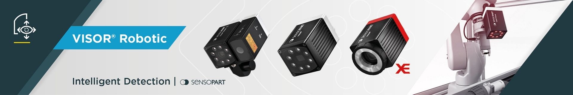 VISOR robotic vision sensors for robot guidance, positioning and automated pick-and-place applications